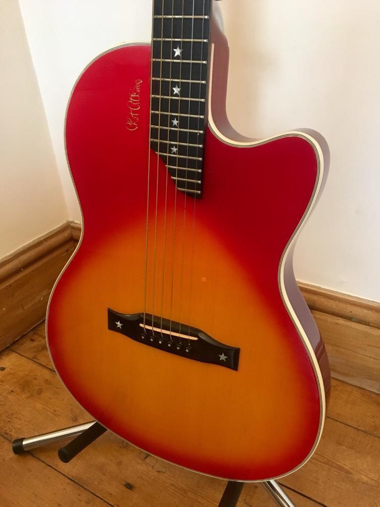 1993 Gibson Chet Atkins SST Guitar Sunburst Vintage Rare in