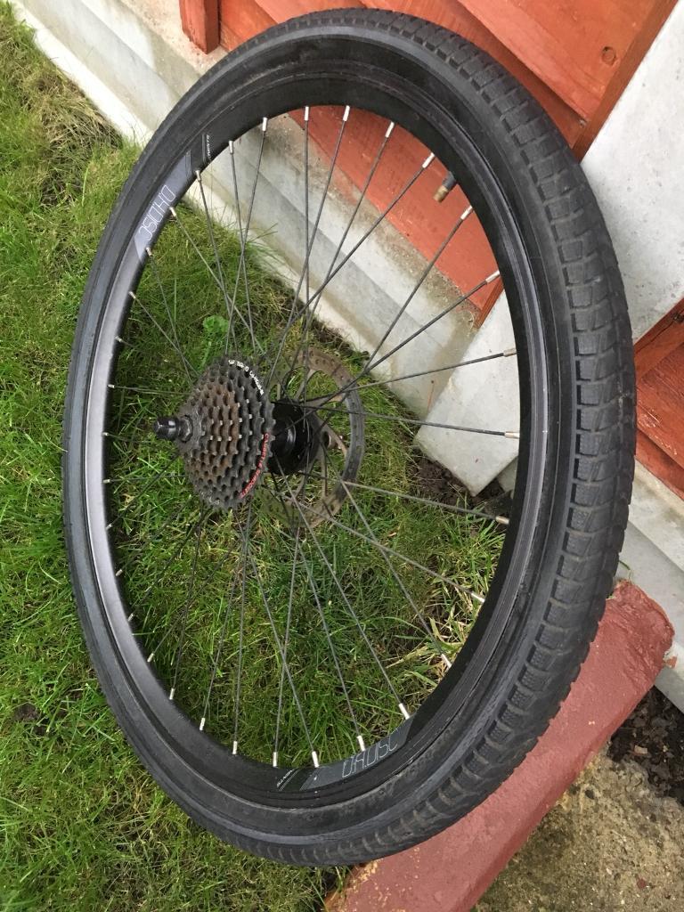 26 rear bike wheel