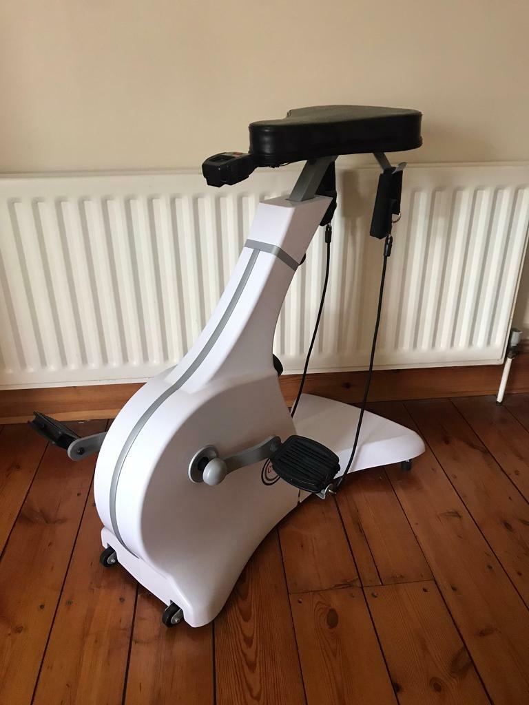 CycleTone Exercise Bike With Arm Resistance Bands Cycle Tone Gym