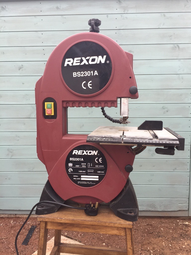 Bandsaw Rexon BS2301A SOLD Good working order, bench mounted bandsaw