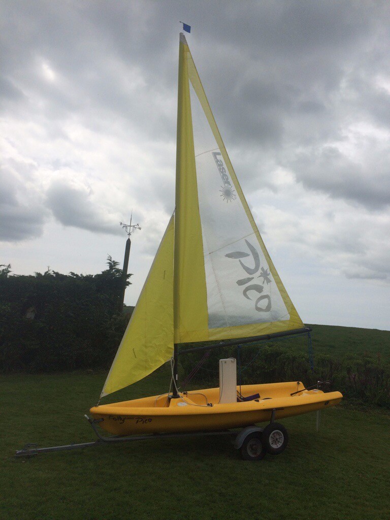Laser Pico. Complete & Ready to Sail. Includes New Cover, Combi Road