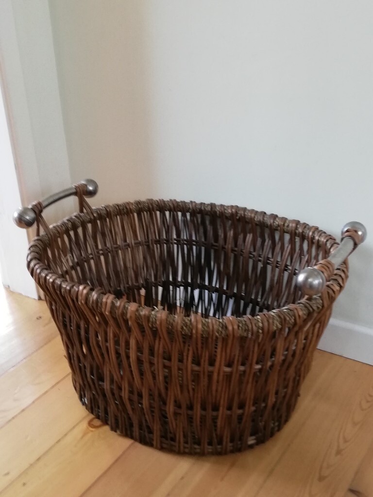 Wicker log basket in Sheffield, South Yorkshire Gumtree