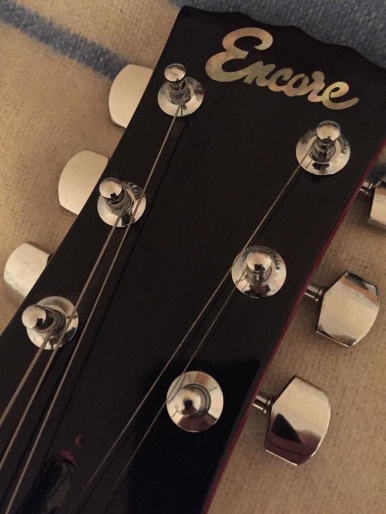Encore electric Les Paul style guitar as new in High Green, South