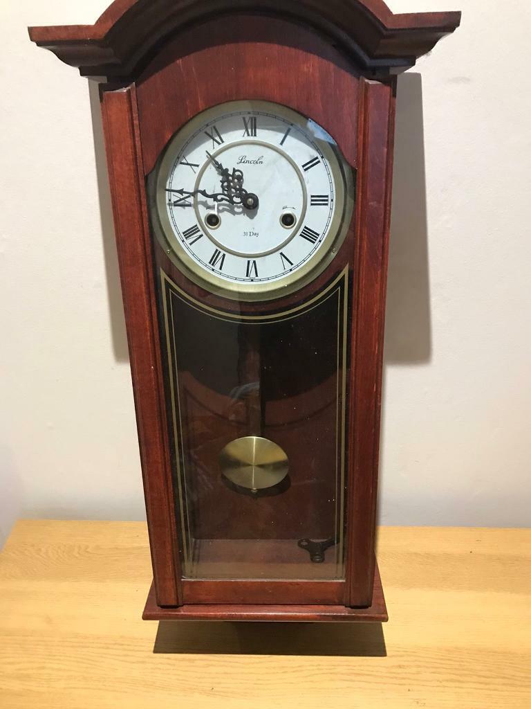 Vintage wind up wall clock in Paisley, Renfrewshire Gumtree