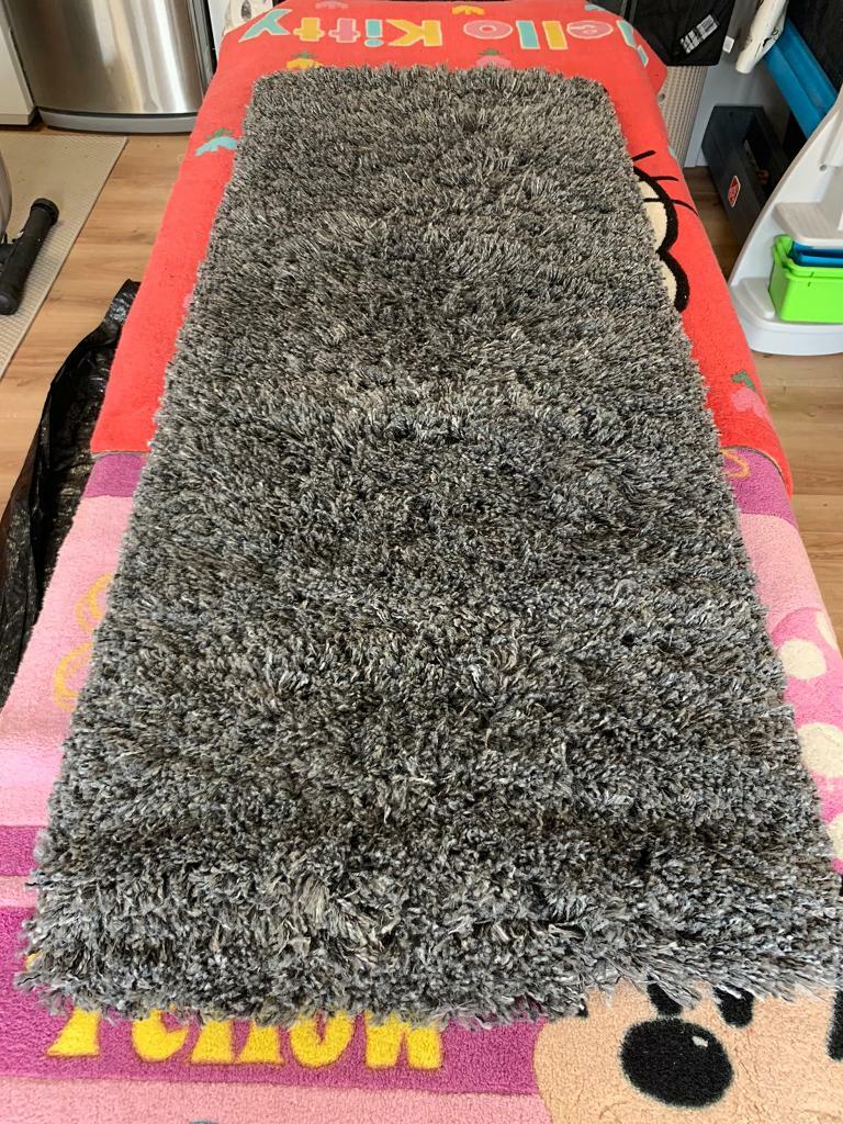 Ikea Gaser grey rug/runner high pile in Heathrow, London Gumtree