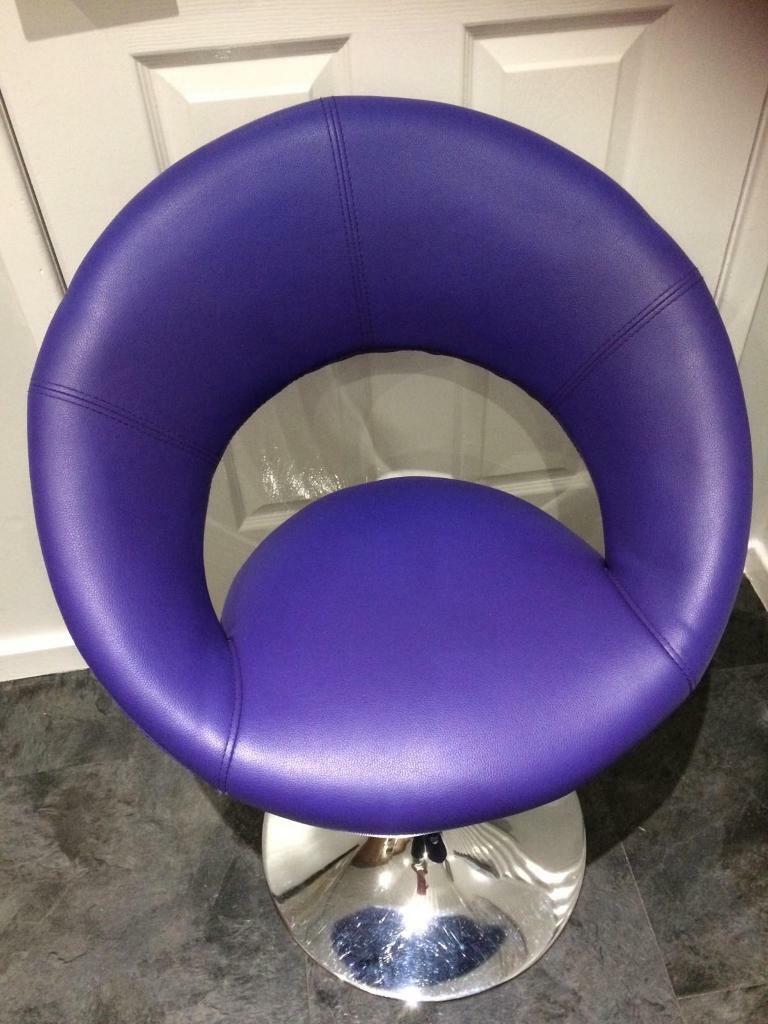 4 Purple Swivel Kitchen Chairs In East Kilbride Glasgow Gumtree