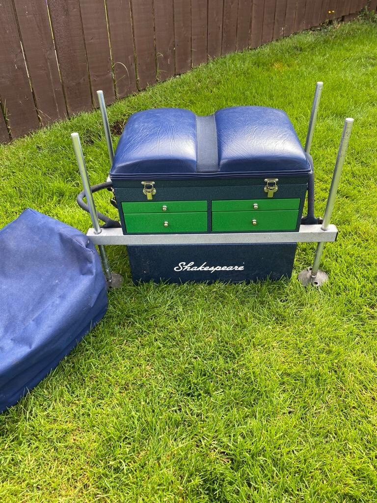 Shakespeare fishing seat box in Spennymoor, County Durham Gumtree