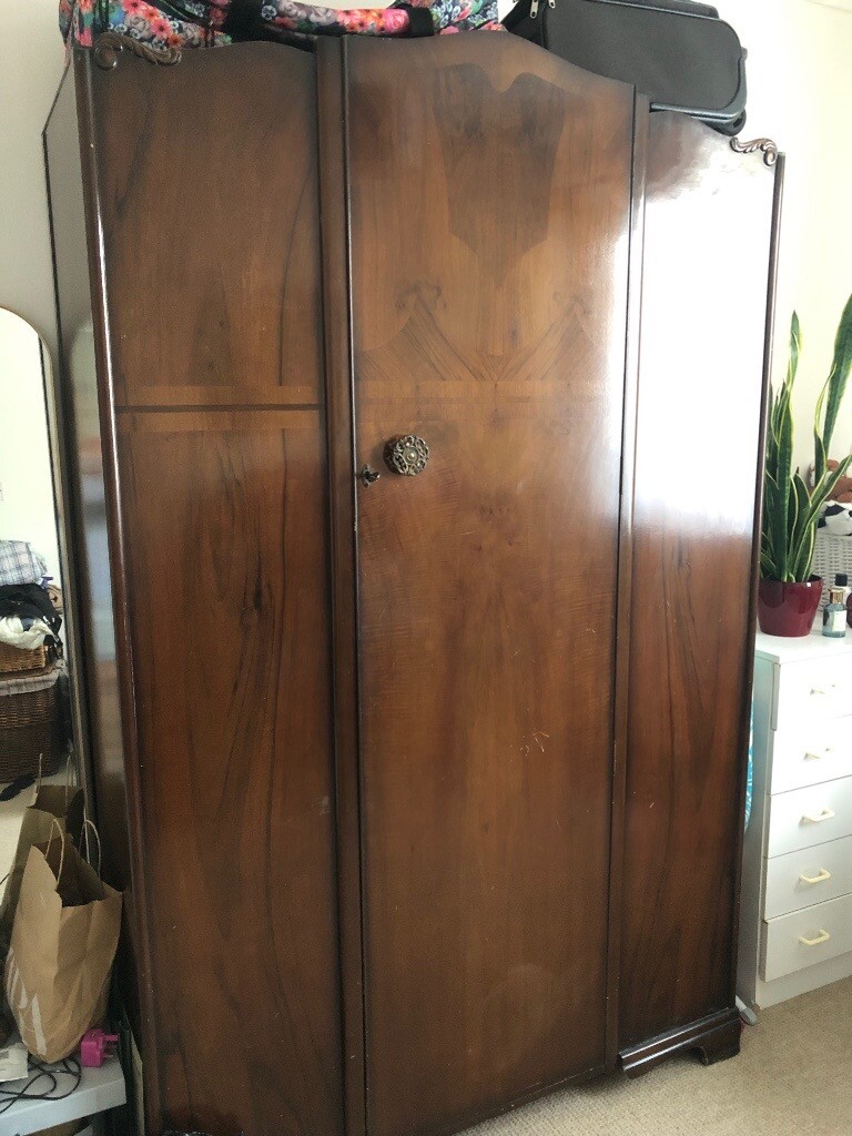 Vintage dark wood wardrobe in Tiptree, Essex Gumtree