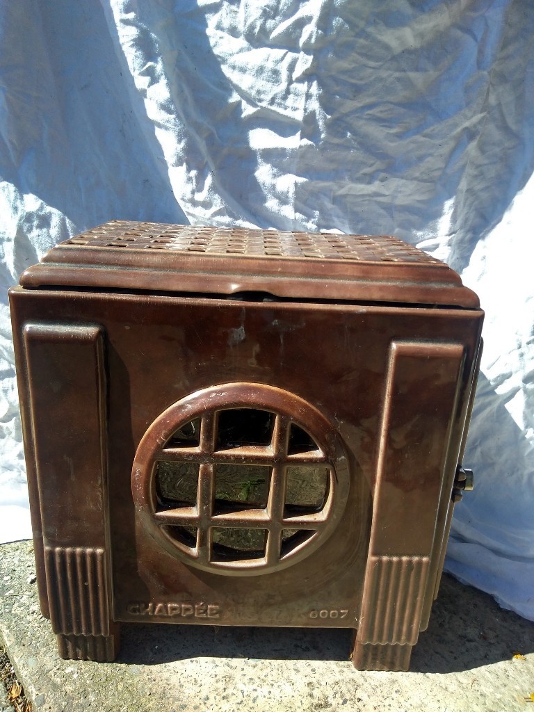 Wood Burning Stove French Art Deco Emamelled Burner in Liverpool, Merseyside Gumtree