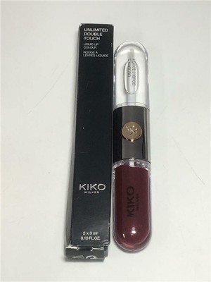 Kiko Milano Unlimited Double Touch Liquid Lip Colour Bordeaux 122