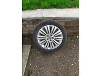 17 inch Vauxhall Astra alloy and tyre
