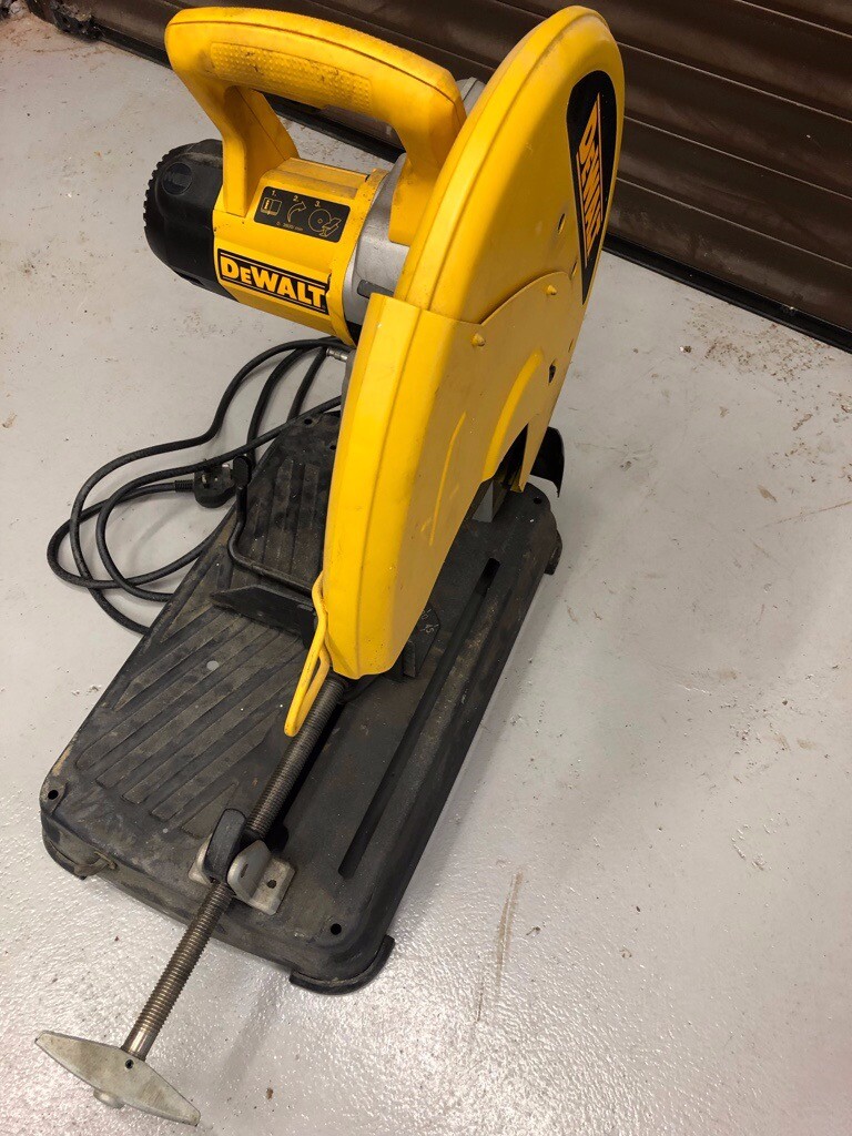 Dewalt DW871 Metal Cut Off Saw Chop Saw Abrasive DW871QS 230V 2200W