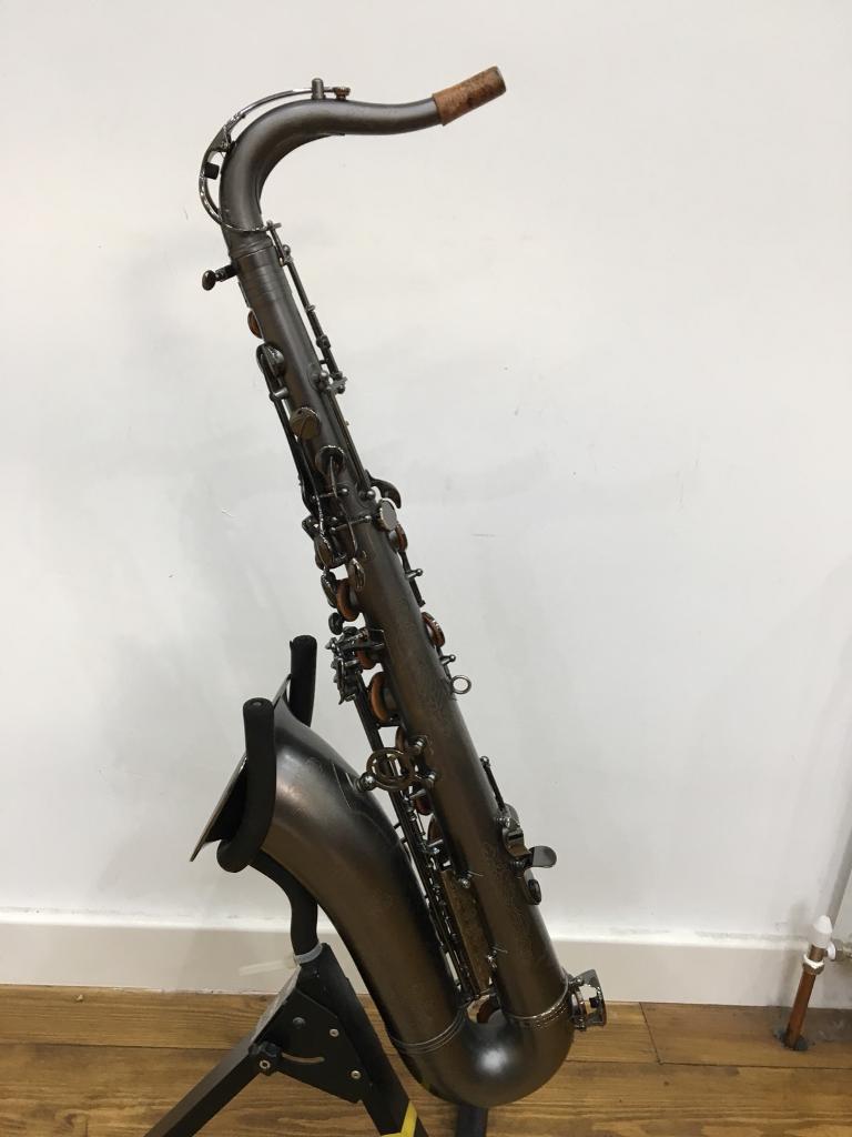 Cannonball Stone series Big Bell Raven nickel silver tenor saxophone