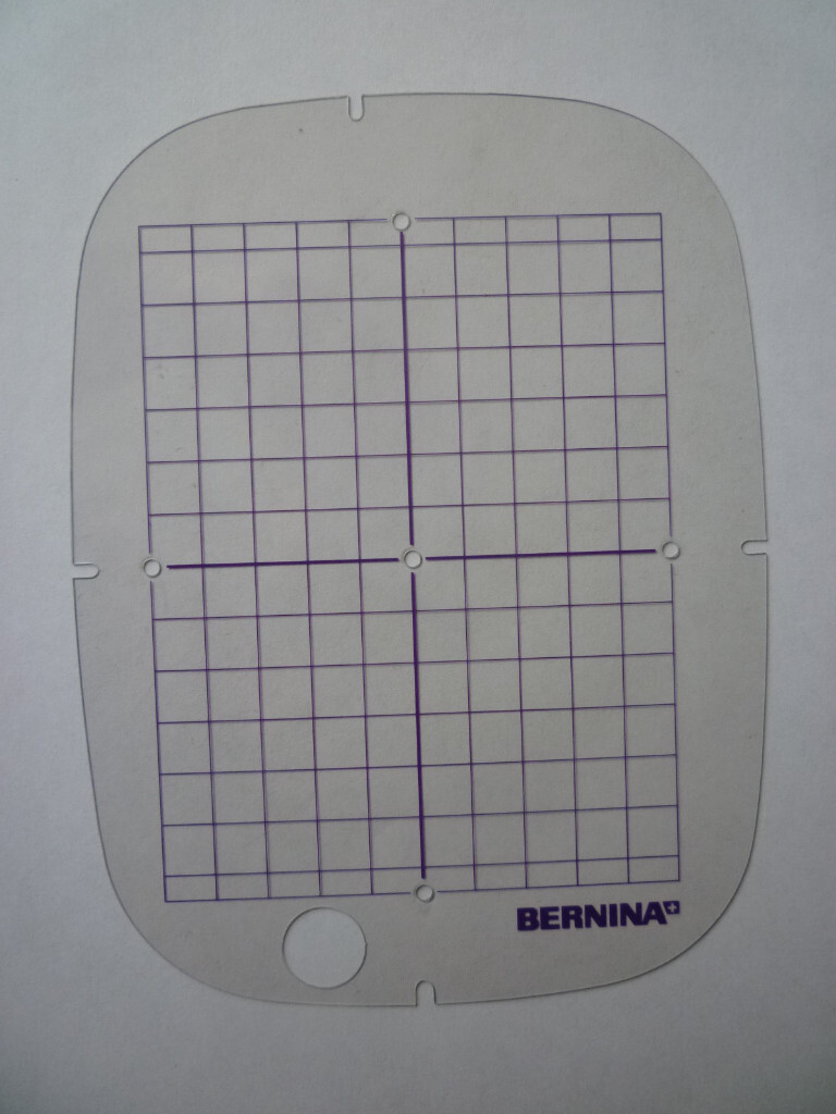TEMPLATE For a Bernina Medium Embroidery Hoop Artista 165, 170 and