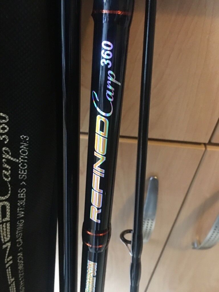 Brand new Ron Thompson refined 12 foot 3 lb test curve 3 piece rod in