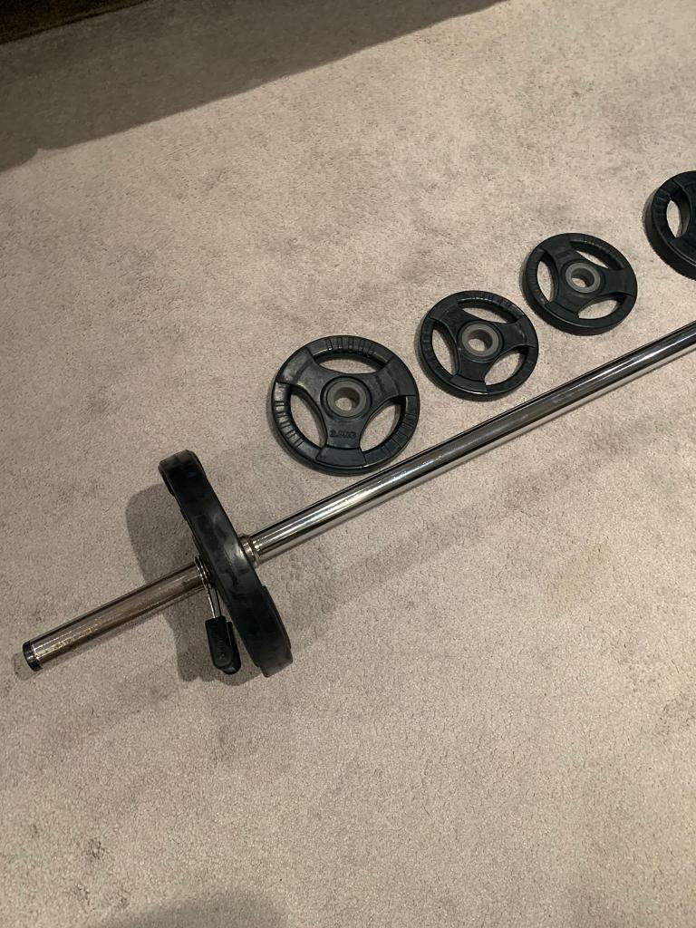 Barbell gym weight set Les Mills Bodypump in Central London, London