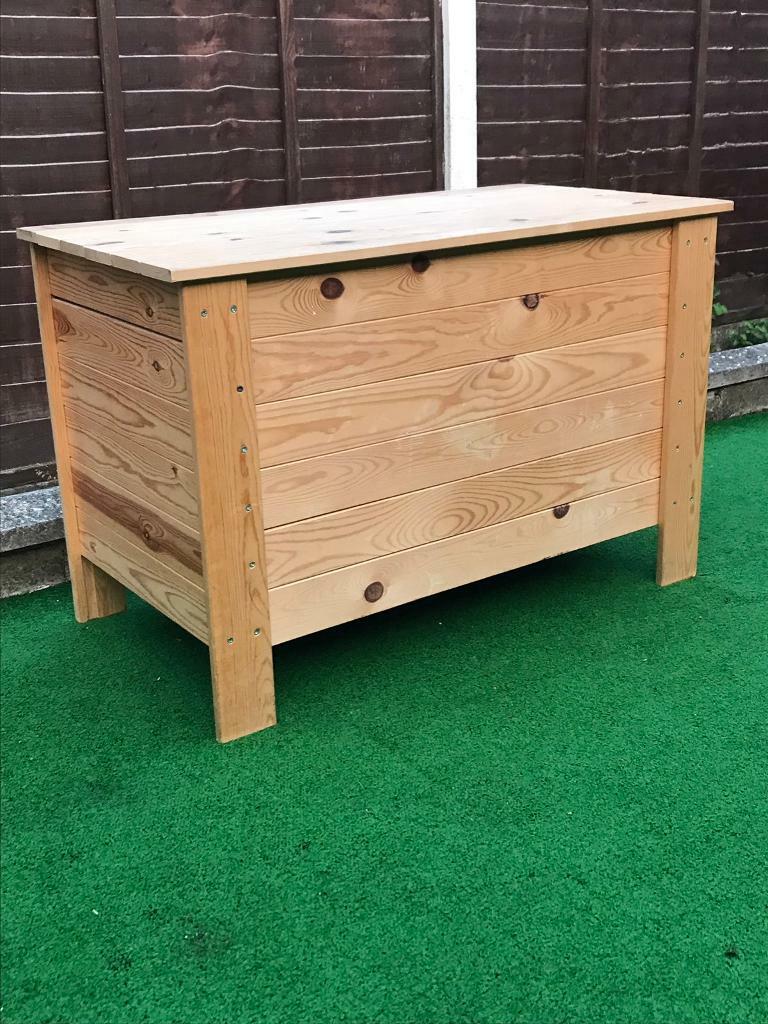 Pine Storage Blanket Toybox In Poole Dorset Gumtree