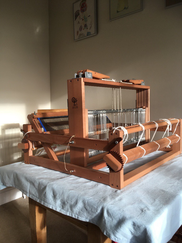 Ashford 4 shaft 24 inch wide Table Weaving Loom in York, North