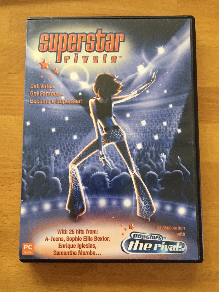 SUPERSTAR Rivals in Association with Popstars The Rivals PC CD-ROM ... SUPERSTAR Rivals in Association with Popstars The Rivals PC CD-ROM game