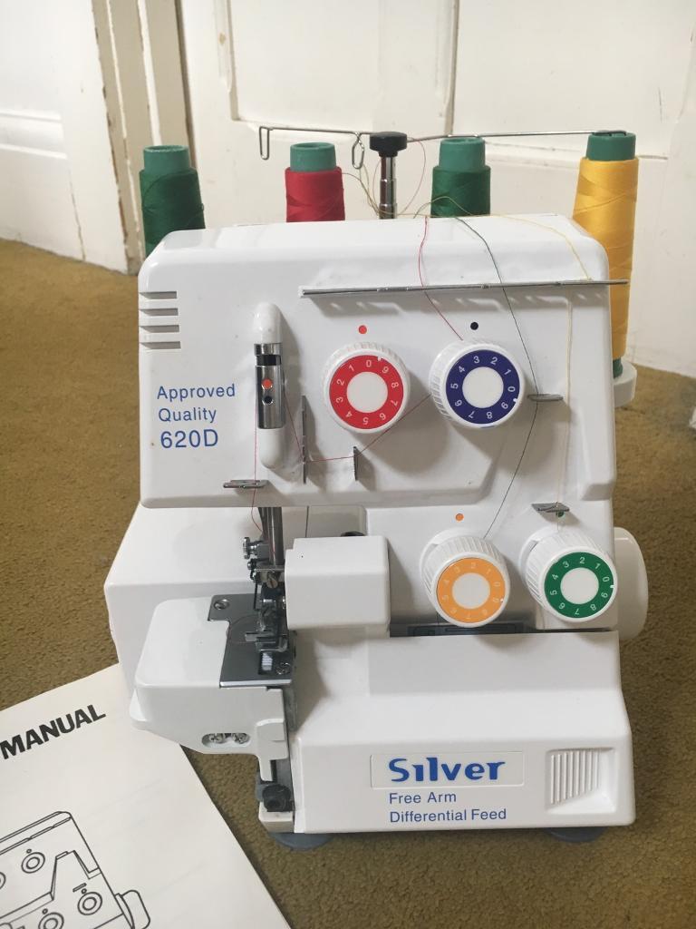 Silver 620D overlock overlocker sewing machine in Bournemouth, Dorset