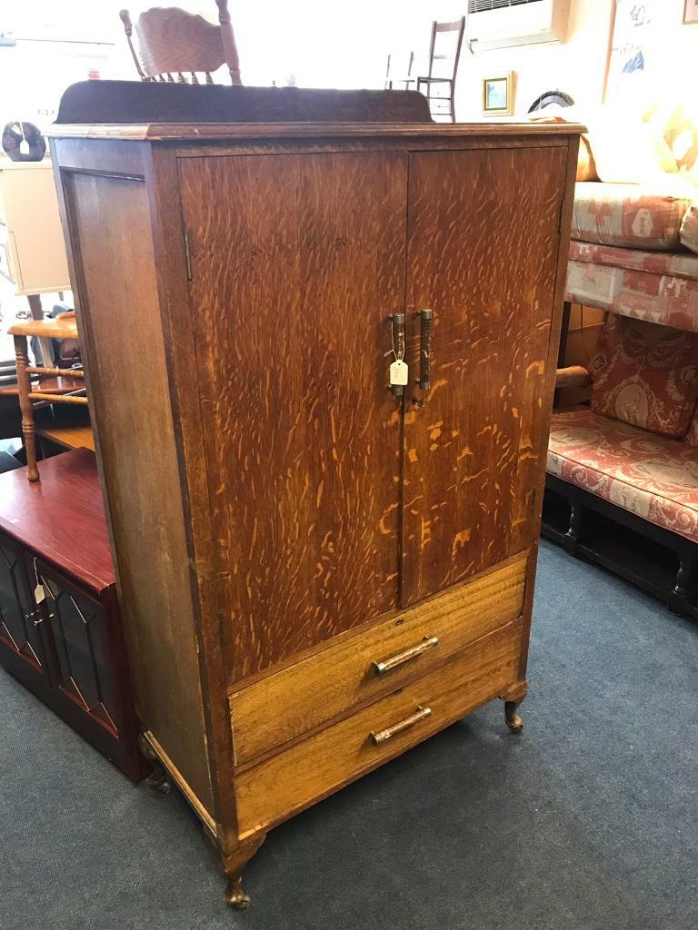 Wardrobe Vintage Solid Wood Tallboy in Henleaze, Bristol Gumtree