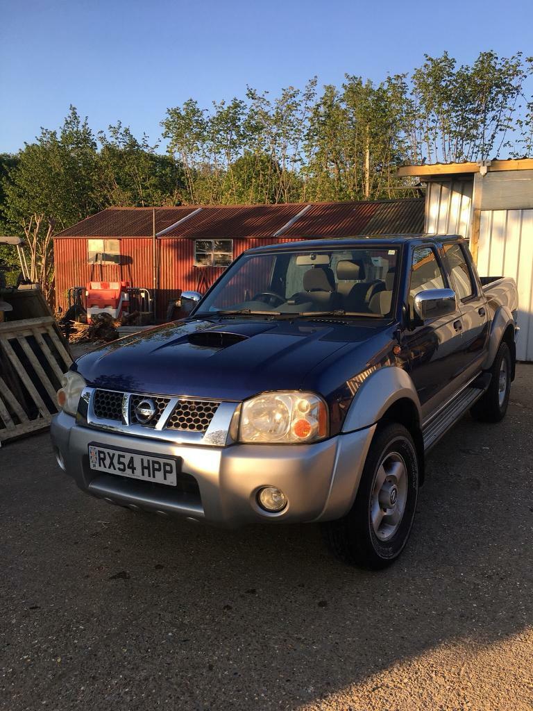 Nissan navara 4x4 d22 crew van with full service history 59000 miles