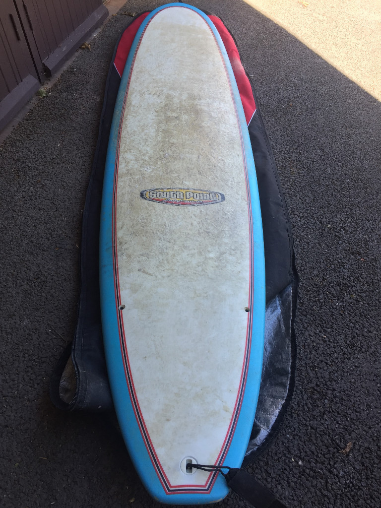 9' 2" Southpoint Longboard Surfboard Tuflite Surftech in Frenchay
