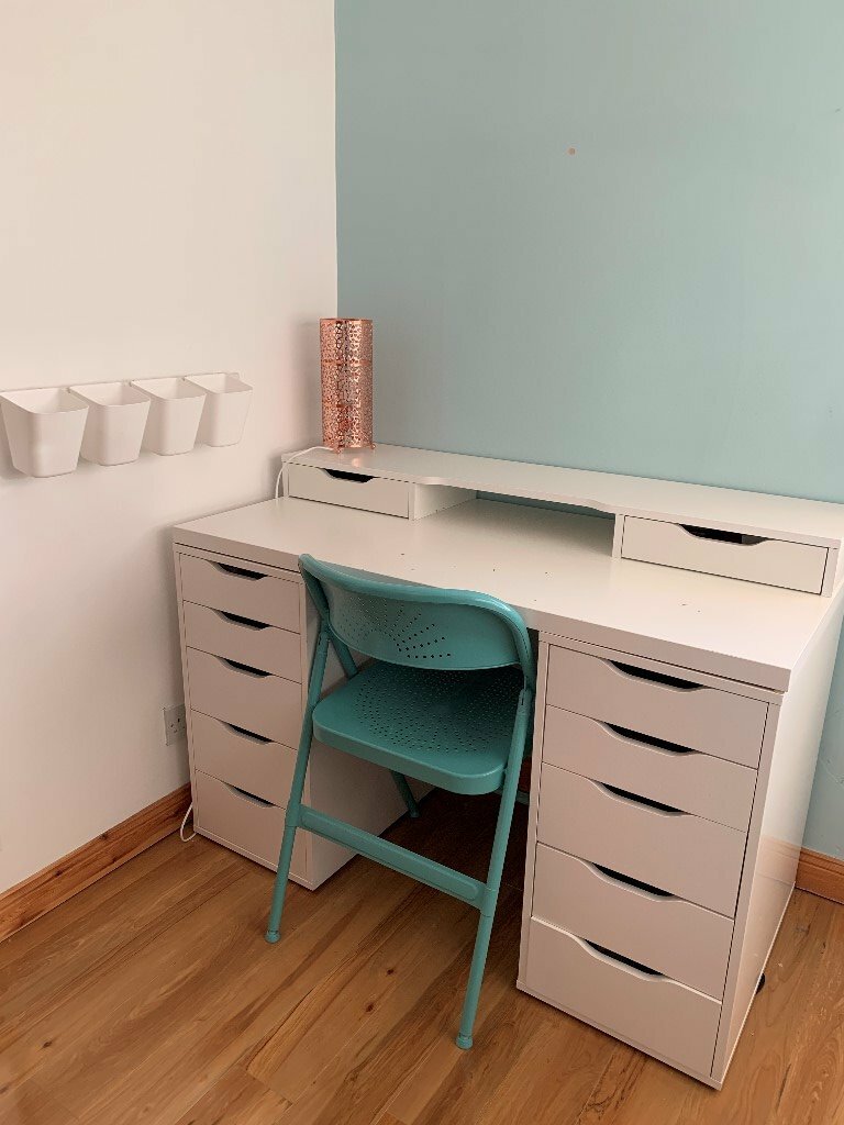 Ikea Desk / Dressing table and chair in Donaghadee, County Down Gumtree