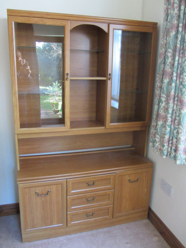 Oak Sideboard and Display (Now Free £0.00) in Ringwood