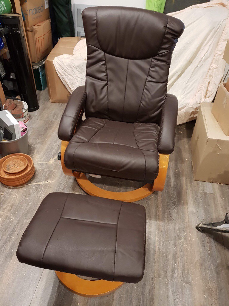 Recliner chair & footstool | in Ilminster, Somerset | Gumtree