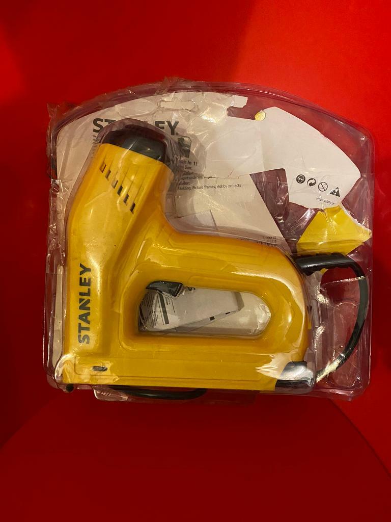 Stanley Hand Power Tools Heavyduty Electric Staple Gun Brad Nail Gun