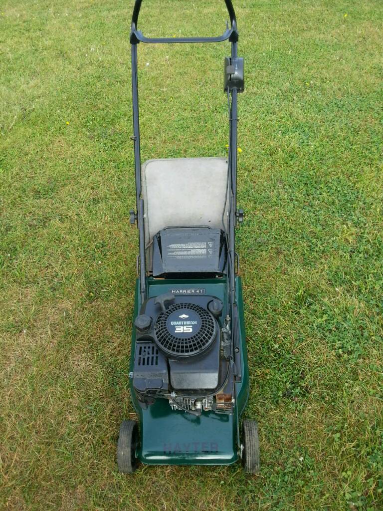 Hayter harrier 41 petrol lawnmower