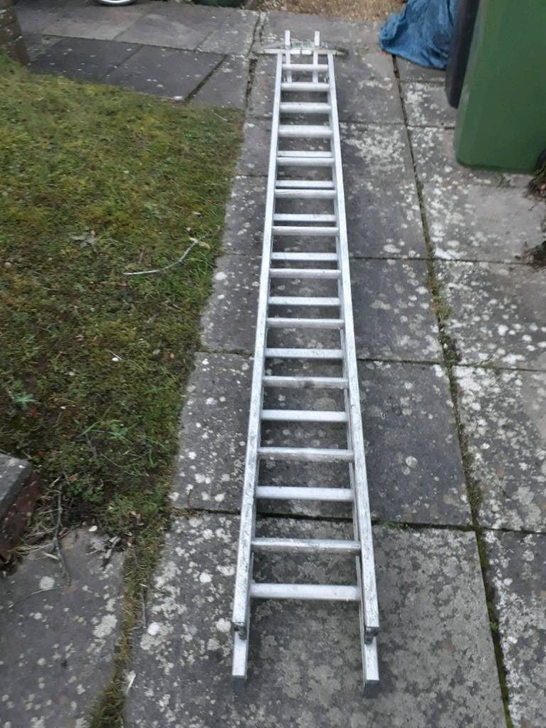 Abru Starmaster Alloy 3.5 m ladder with stand off in Winchester