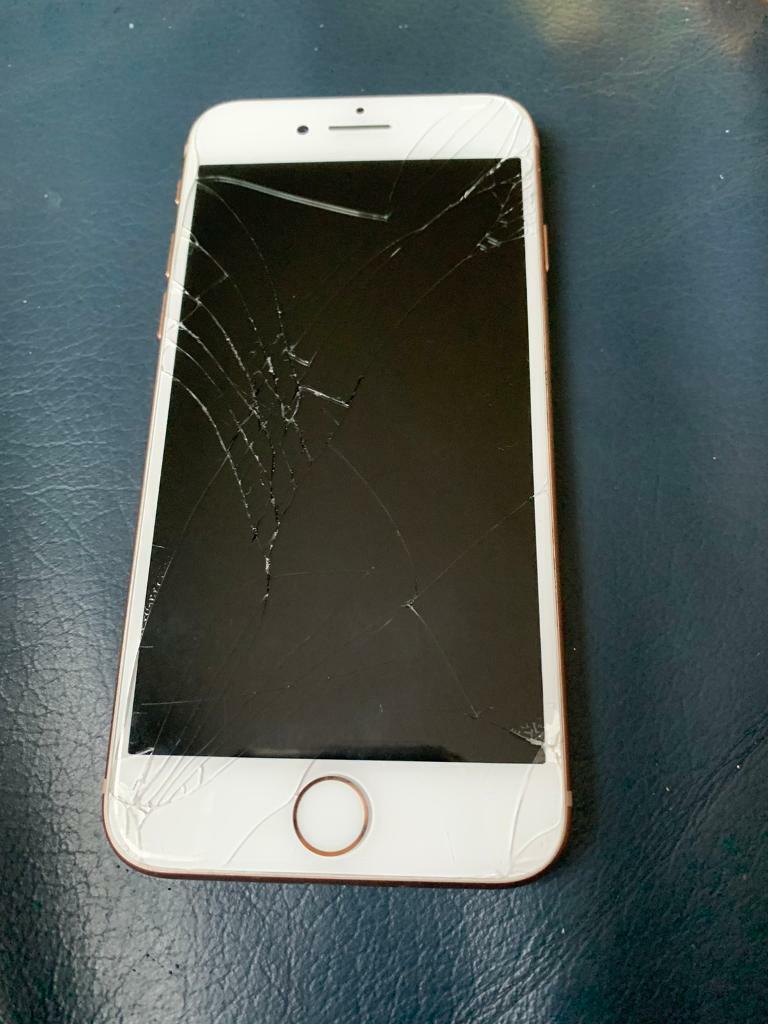 IPhone 8 cracked screen | in Penylan, Cardiff | Gumtree