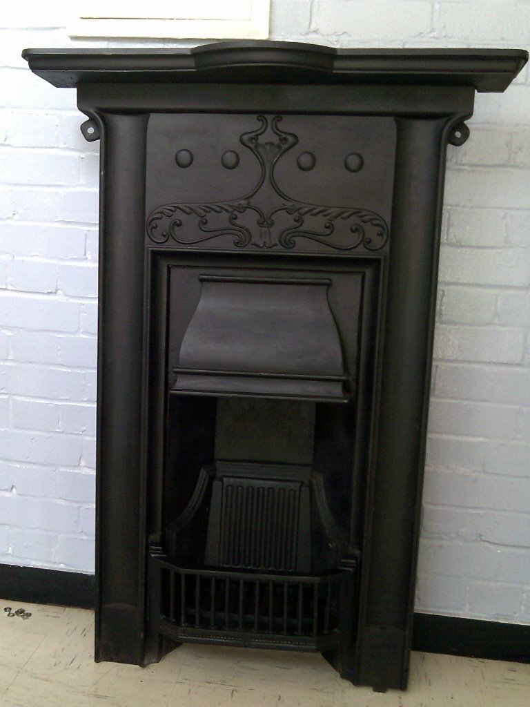 Art Nouveau Cast Iron Bedroom Fireplace Reclaimed In Brighton East Sussex Gumtree