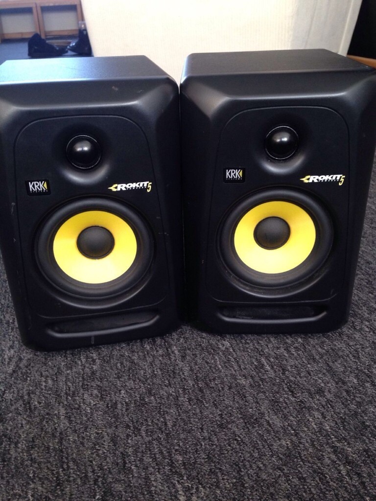 2 x KRK Rokit 5 speakers in London Gumtree