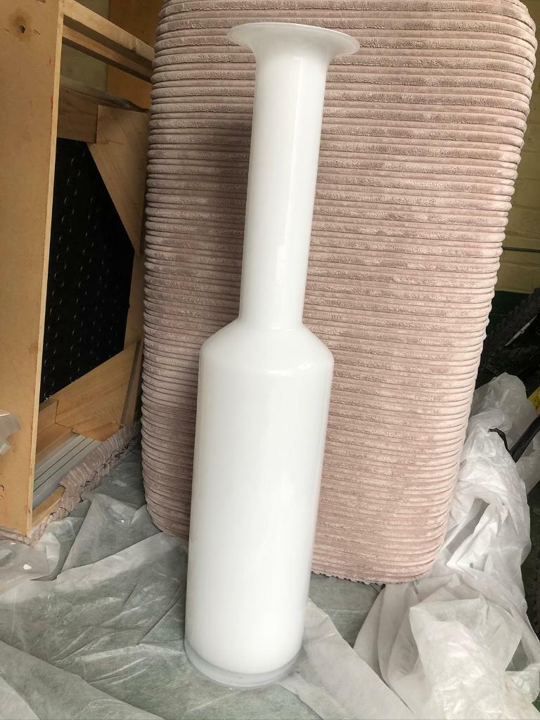 Ikea Fyllig Tall White Vase in Southside, Glasgow Gumtree
