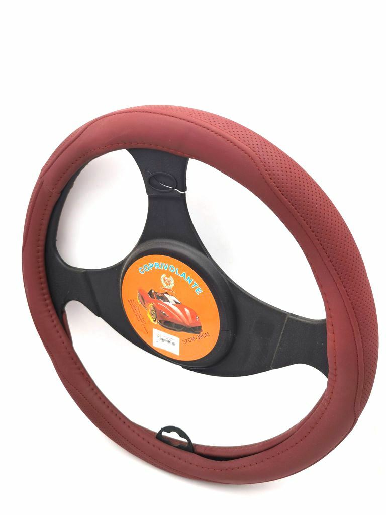 Coprivolante Copri Volante Auto Rosso 37-39cm Con Presa Comfort 02035 sus