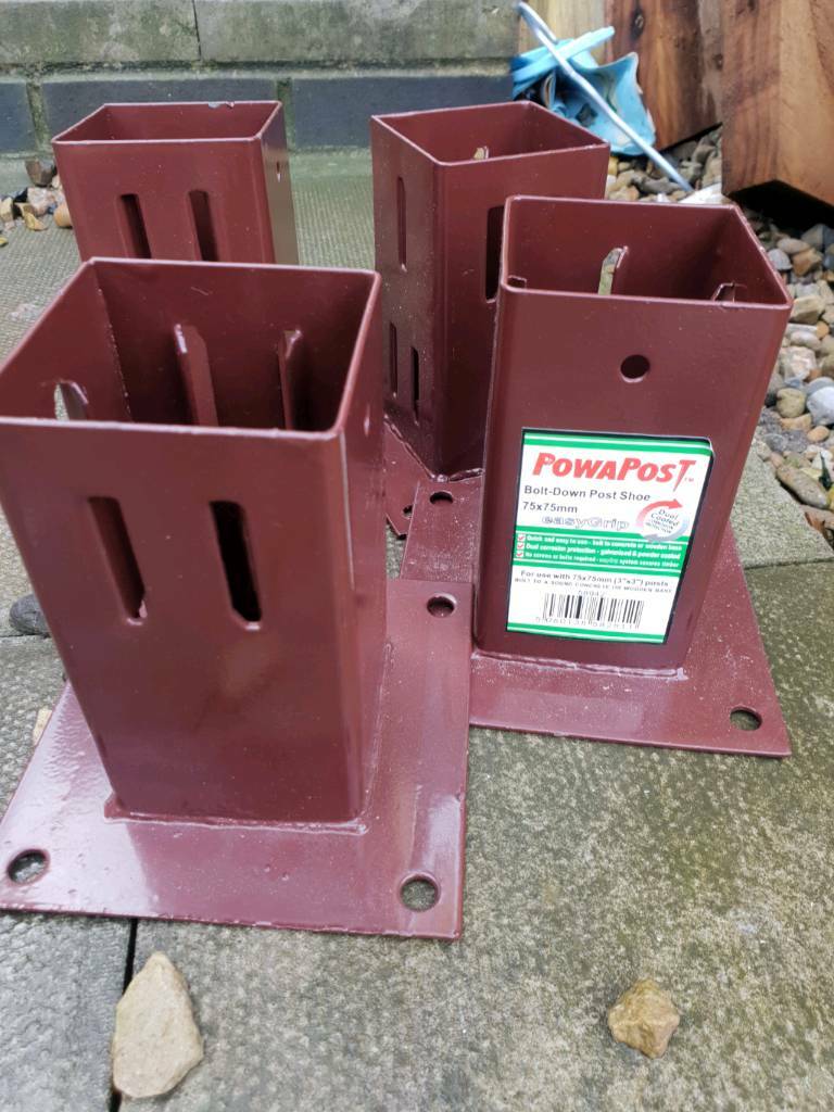 4 75x75 fence post shoes in Newcastle, Tyne and Wear