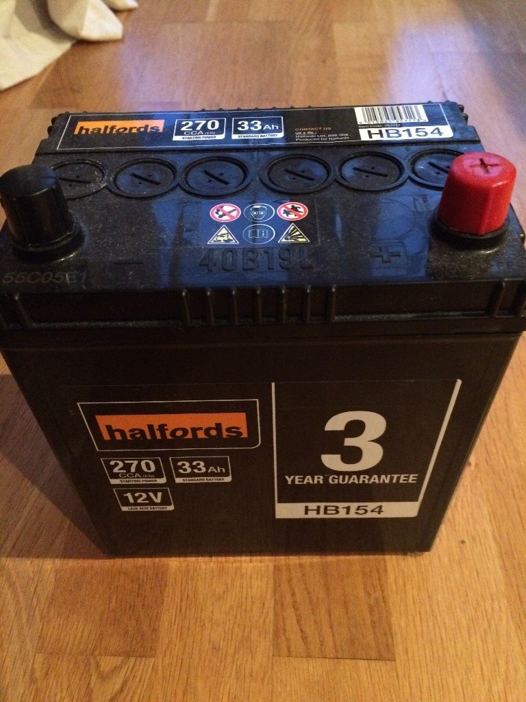 Car Battery Halfords HB154 12V in Yate, Bristol Gumtree