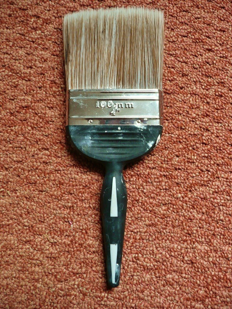 B&Q 4" 100mm Paintbrush 4 inch Paint Brush Painting and Decorating in South Ockendon, Essex