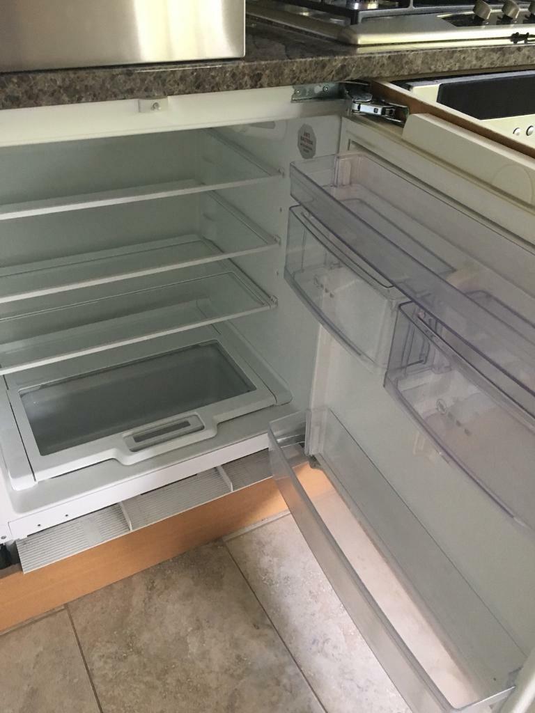 Integrated Neff under counter fridge freezer and fridge in Swindon