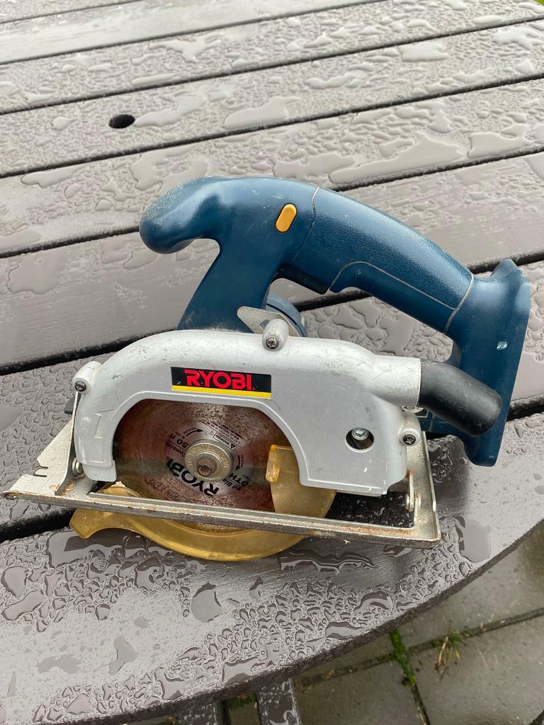 Ryobi one+ 18volt cordless circular saw PWO rip saw can be tested just