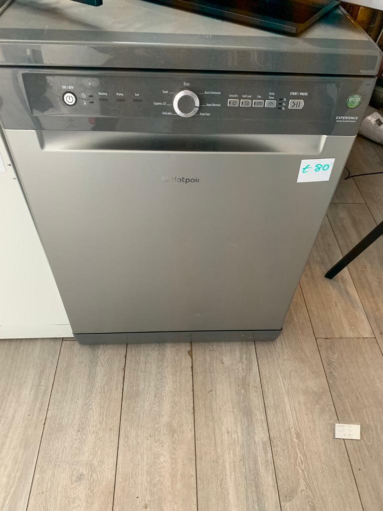 Grey hotpoint dishwasher in Kettering, Northamptonshire Gumtree