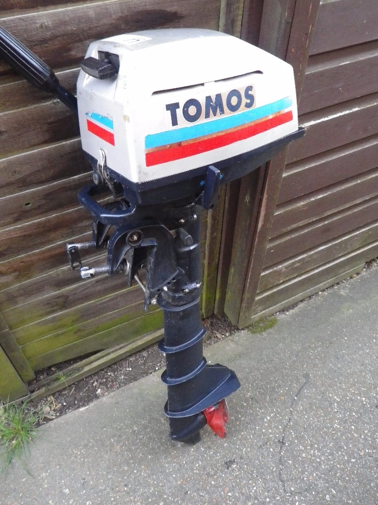 Tomos 4.8hp Outboard Air Cooled Boat Engine in Eastleigh, Hampshire