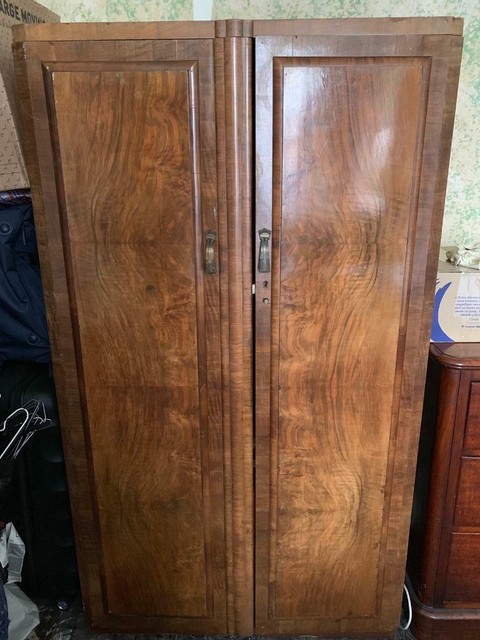 Free Vintage 50s 60s Compact Gentleman S Wardrobe In Acton