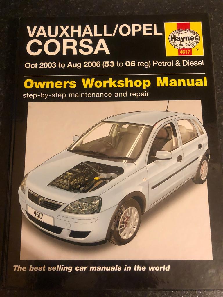 CORSA HAYNES MANUAL 2003 — 2006