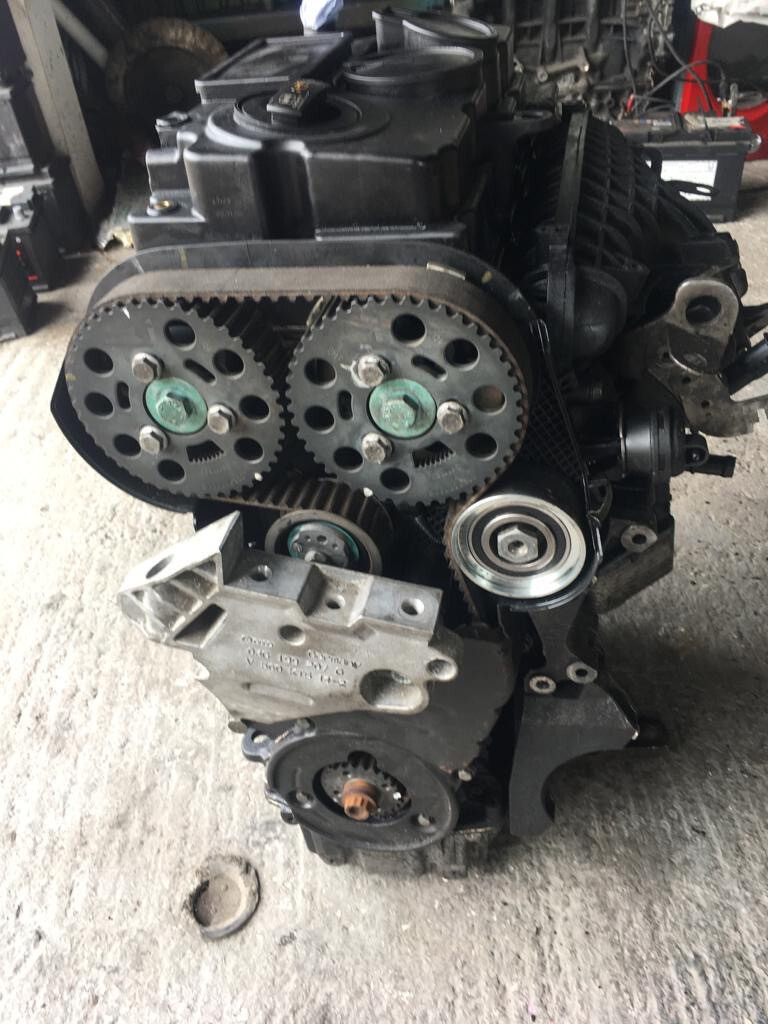BMN 2.0 Tdi Engine with injectors and swirl flaps Vw Volkswagen Seat