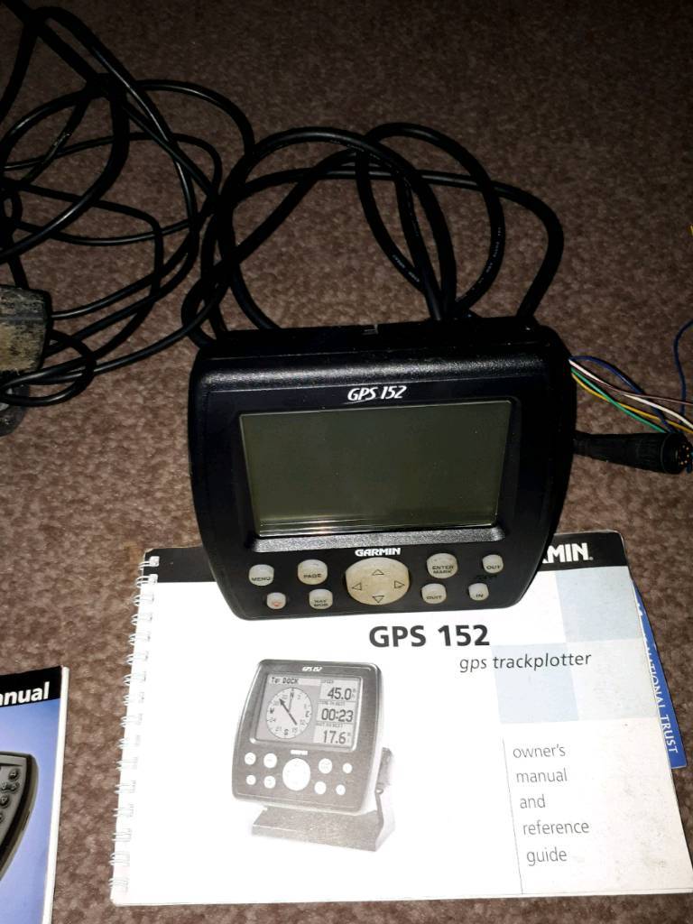Garmin gps 152 and Garmin fishfinder in Hayling Island, Hampshire
