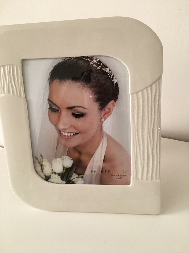 Belleek photo frame 8 x 10, new in box in Craigavon, County Armagh